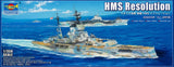 Trumpeter 1/350 HMS Resolution Kit 05379