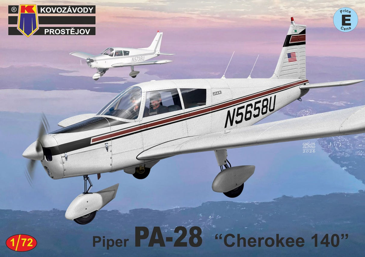 KPM 1/72 Piper PA-28 Cherokee 140 kit 0545