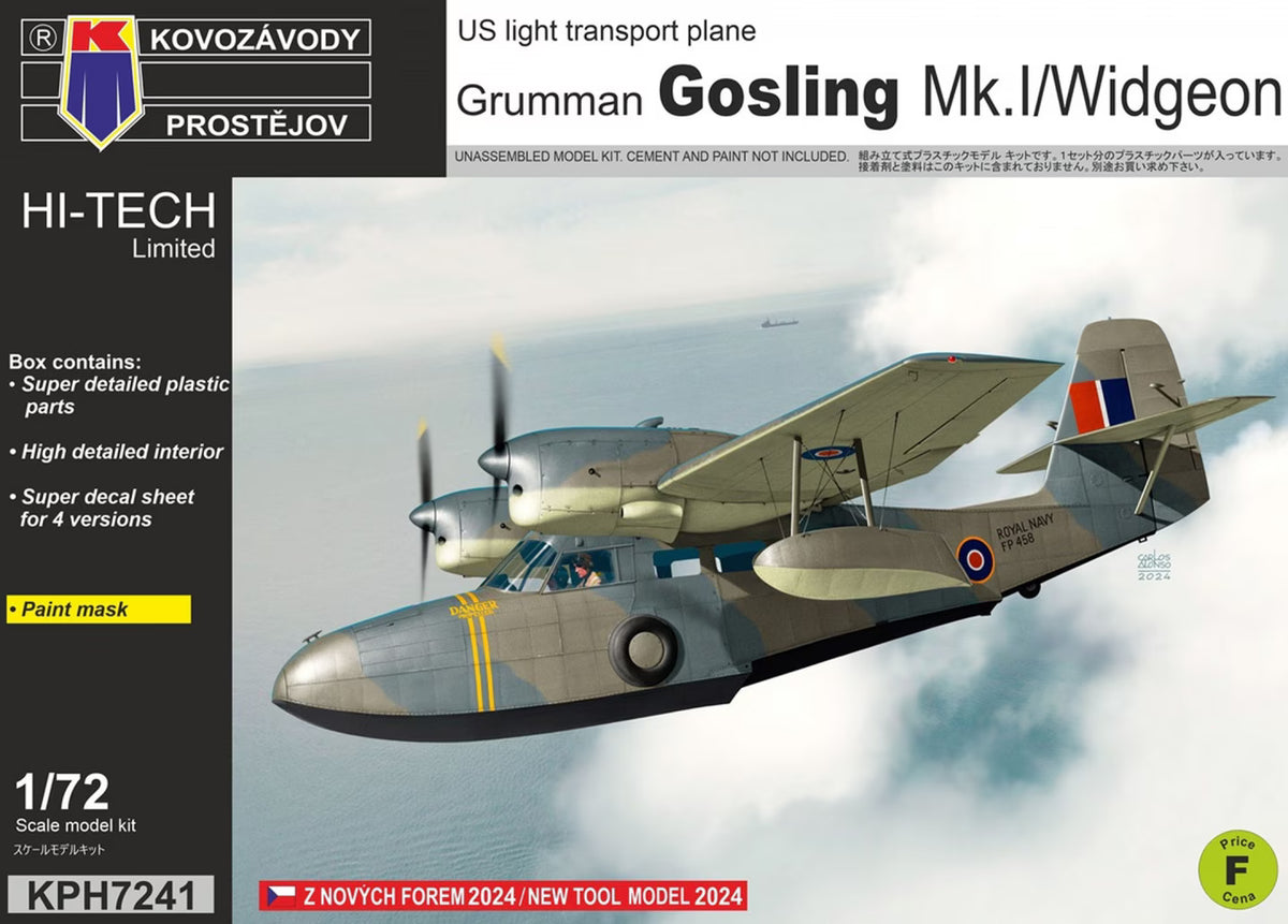 Kovozavody Prostejov 1/72 Grumman Gosling Mk.I/Widgeon Kit 7241