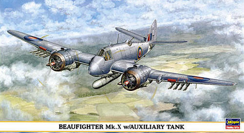 Hasegawa 1/72 Beaufighter Mk.X with Auxiliary Tank kit 00128