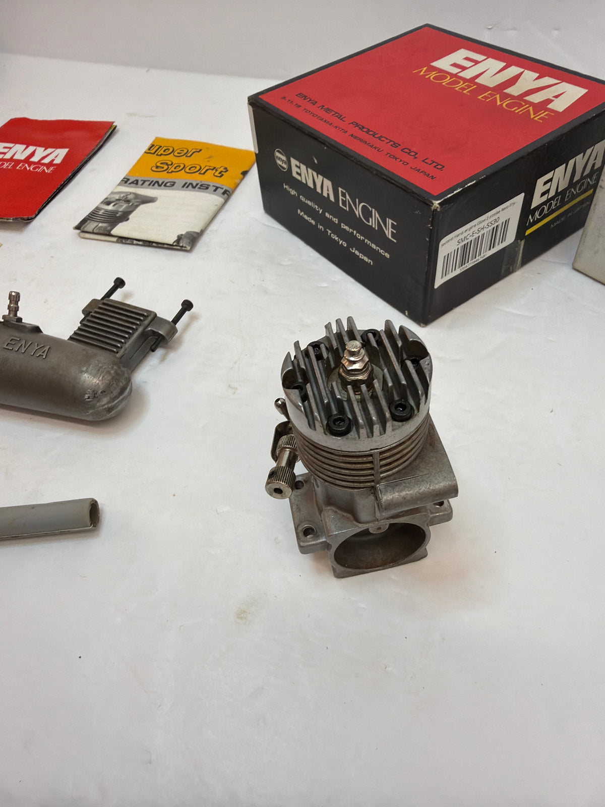Second Hand engine Glow 2-stroke Aero Enya 40 Super Sport L-SS40