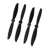 Gemfan 2 Pairs 6045 6x4.5 6 Inch 2-Blade Carbon Nylon Propeller