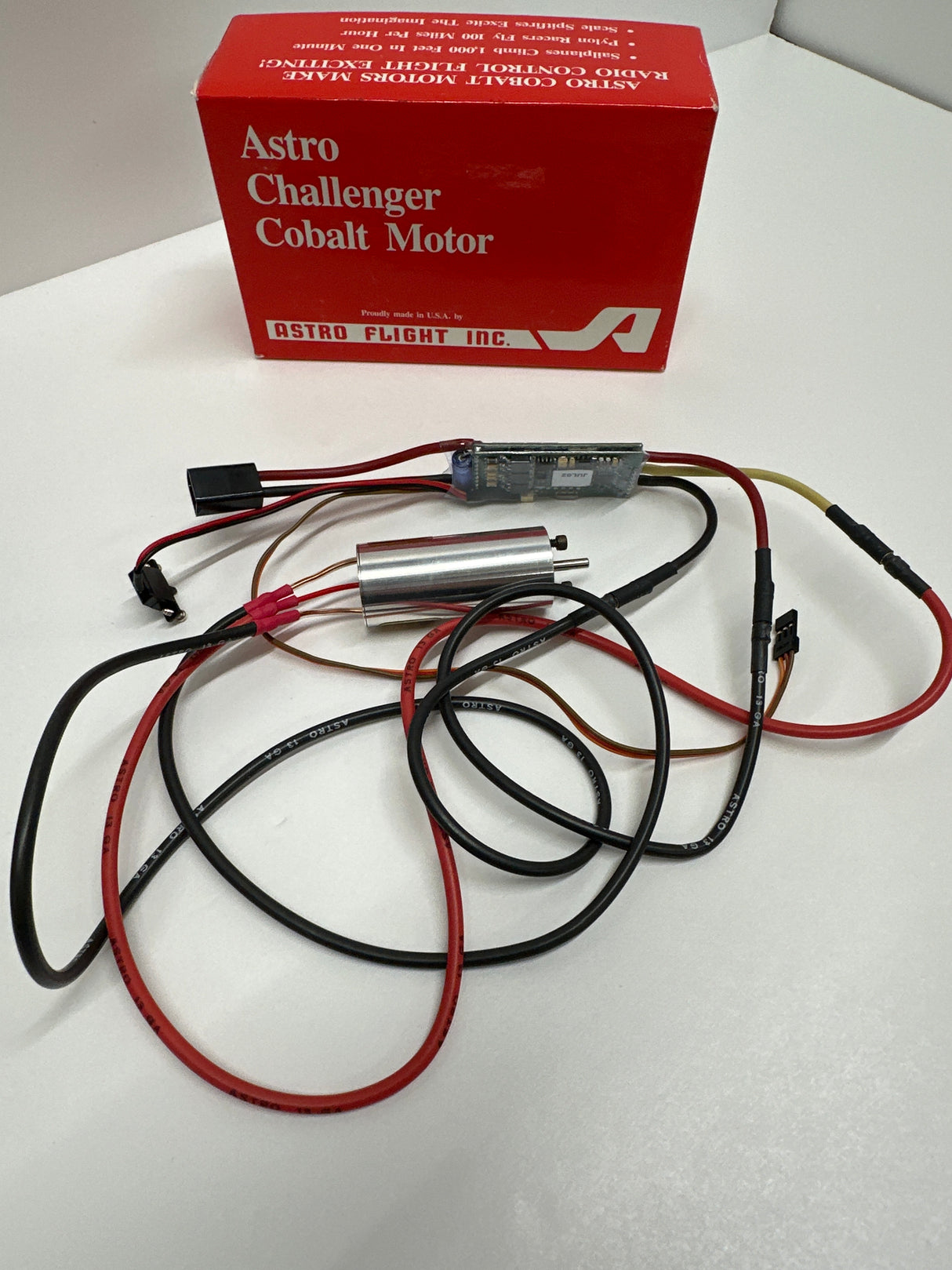 Astro Flight Inc 05 motor and ESC no fan used 805W