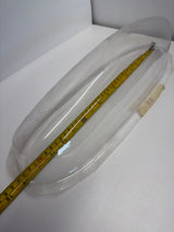 Clear glider canopy 15 inches long 4 1/2 inches wide 213