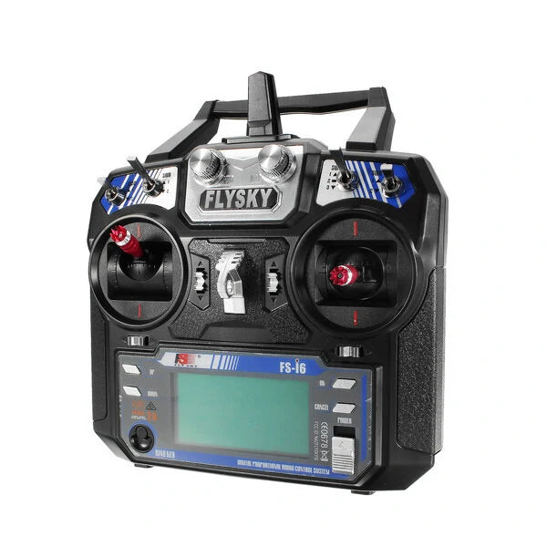 FLYSKY FS-I6 6CH 2.4GHZ RADIO SYSTEM With 2x FS-IA6 RECEIVER MODE 2 - SECOND HAND