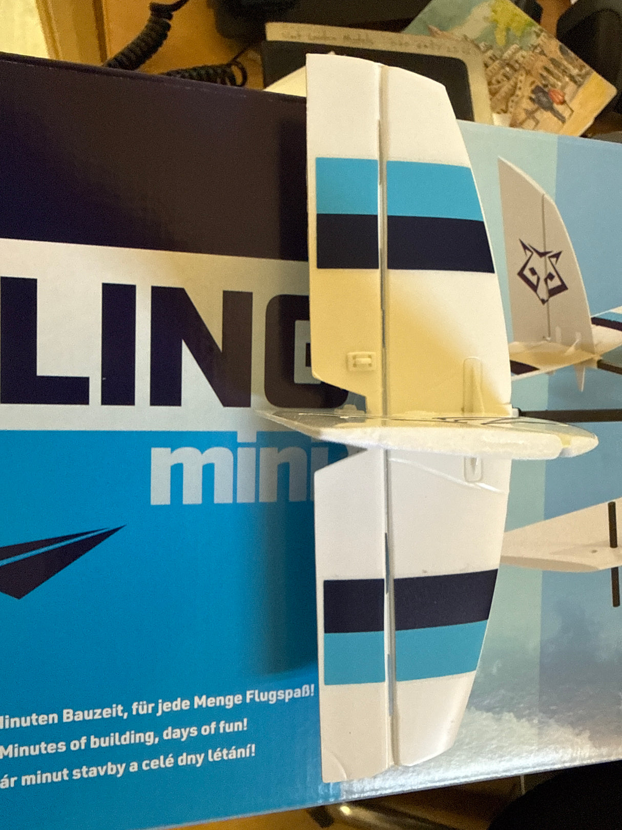 Kavan Sling MINI 616mm ARF - 616mm - Slight mark on tailplane (as per images)