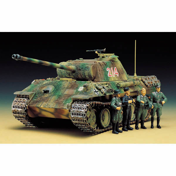 Academy 1/25 German Medium Tank Panther (Motorized) 1338