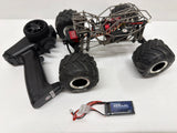 Second Hand Brushless Rock crawler Metal Chassi  1:18 with Radio and Battery Frame body