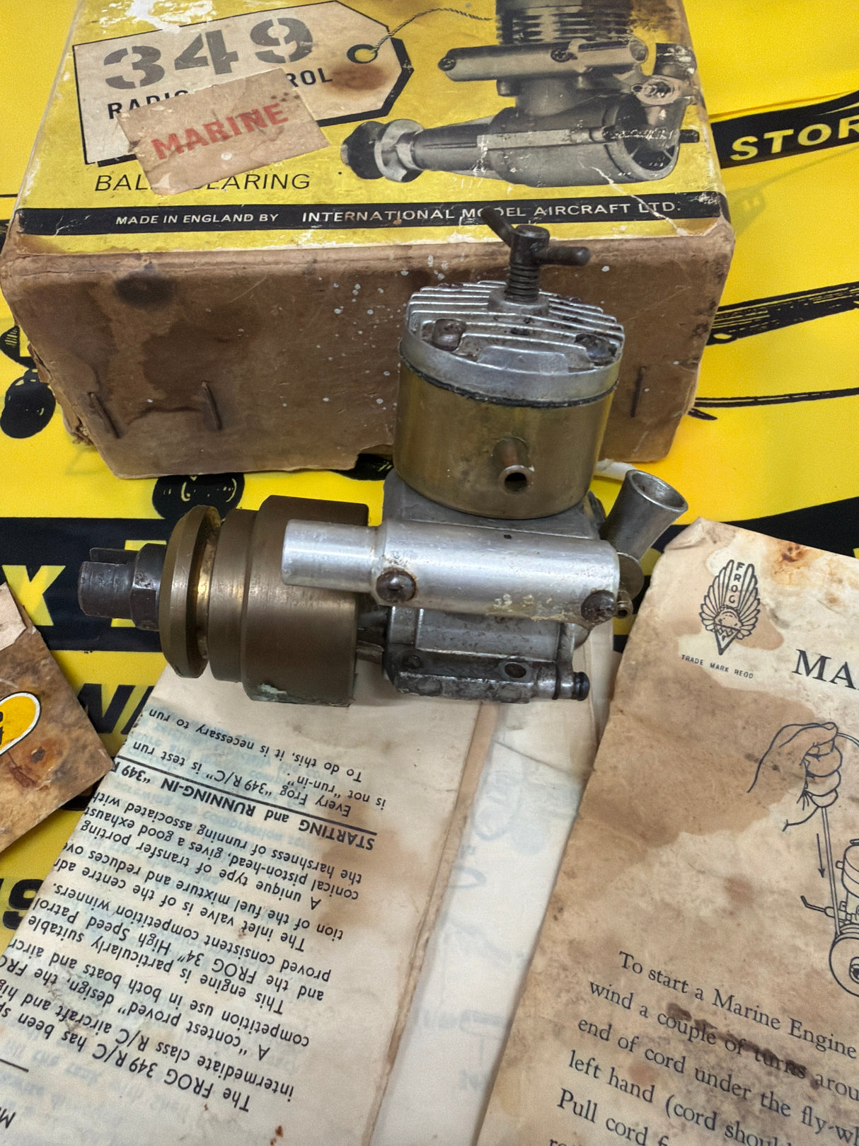 Frog 3.49 Marine engine Diesel Second Hand (Box 63)