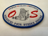 OS Four Stroke Engine Fabric Patch (Sew On)
