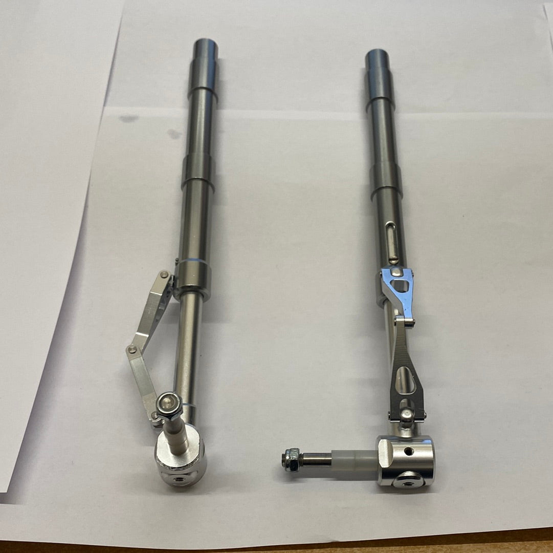 Main Oleo Sprung Under Carriage Legs with axles - Pair