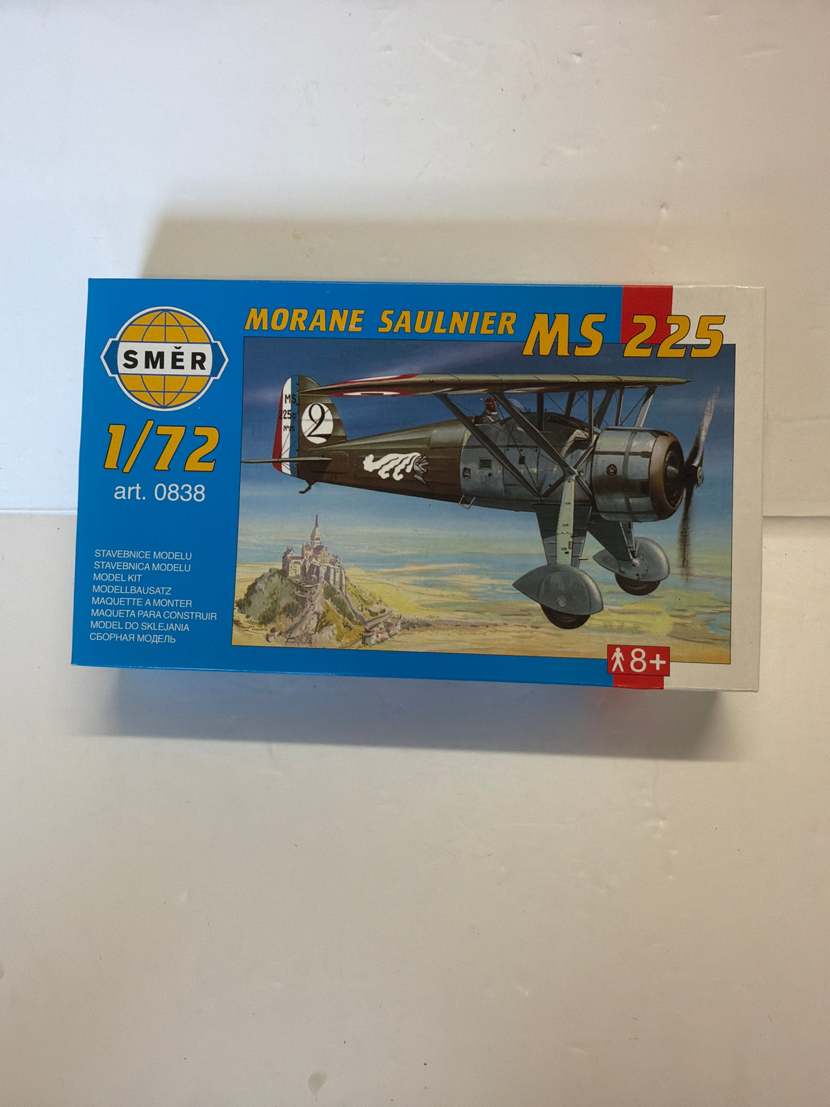 Smer Morane Saulnier MS 225 1:72 Plastic Model Kit