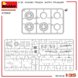 MiniArt 1/35 K-51 Radio Truck with Trailer Kit - 37062