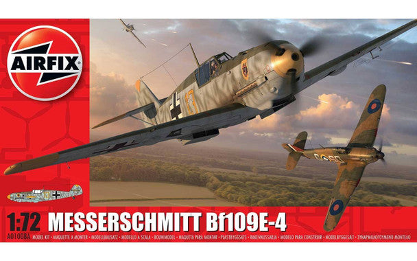 AIRFIX 1/72 MESSERSCHMITT BF 109E-4 Kit A01008A