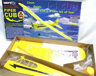 Wattage Piper Cub ARTF Model inc. Brushed Motor and ESC
