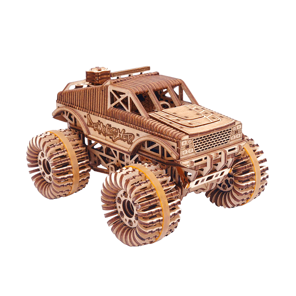 Wood Trick Monster Truck Kit