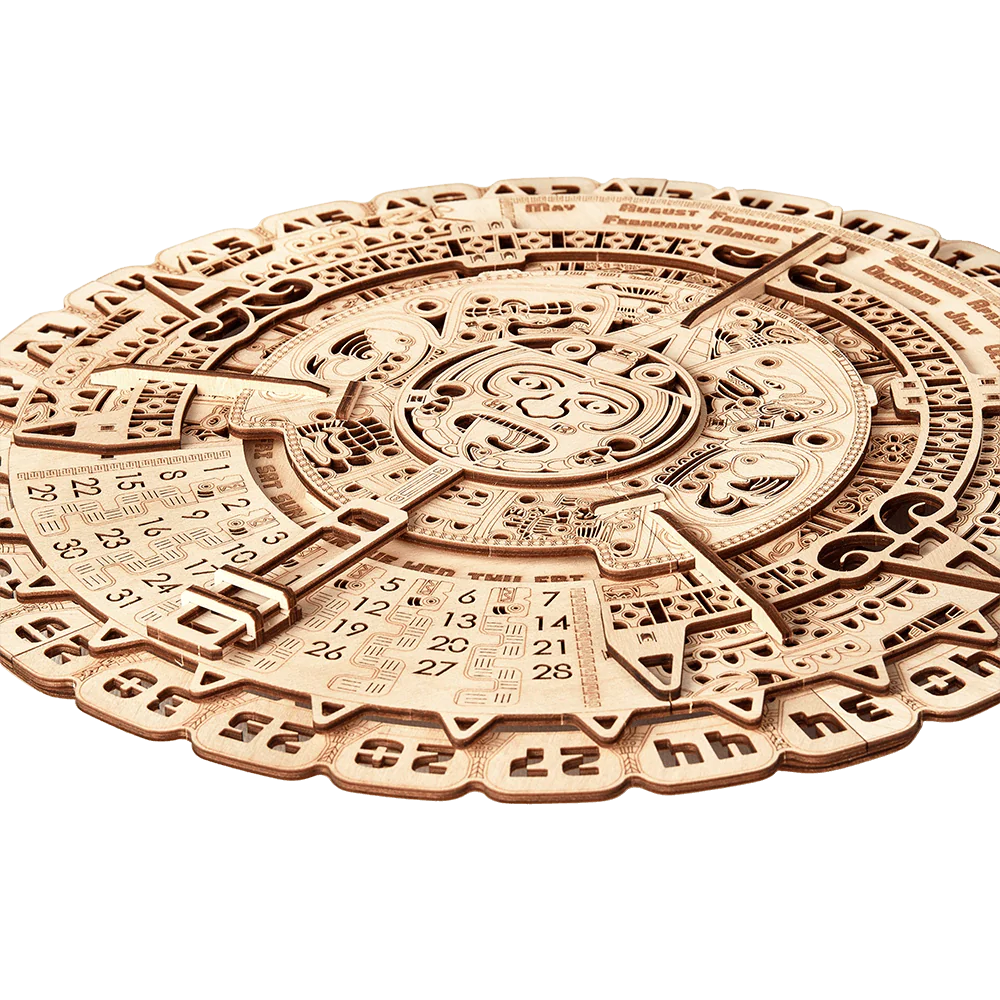 Wood Trick Mayan Calendar Kit