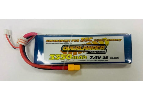 Supersport 3350mAh 3s 11.1v 35C with XT60 Connector - SECOND HAND