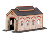 Ratio 203 Engine Shed - N Gauge Plastic Kit