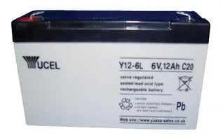 Yucel 6v 12.0 Ah Sealed Lead Acid battery