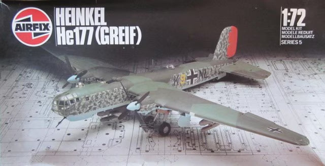 Airfix 1:72 Vintage Heinkel 177 Kit 05009