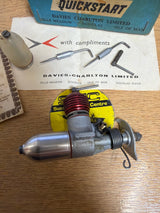 DC Dart .55 CU . CM In Box with Parts Vintage Model Engine Diesel Second Hand (Box 109)