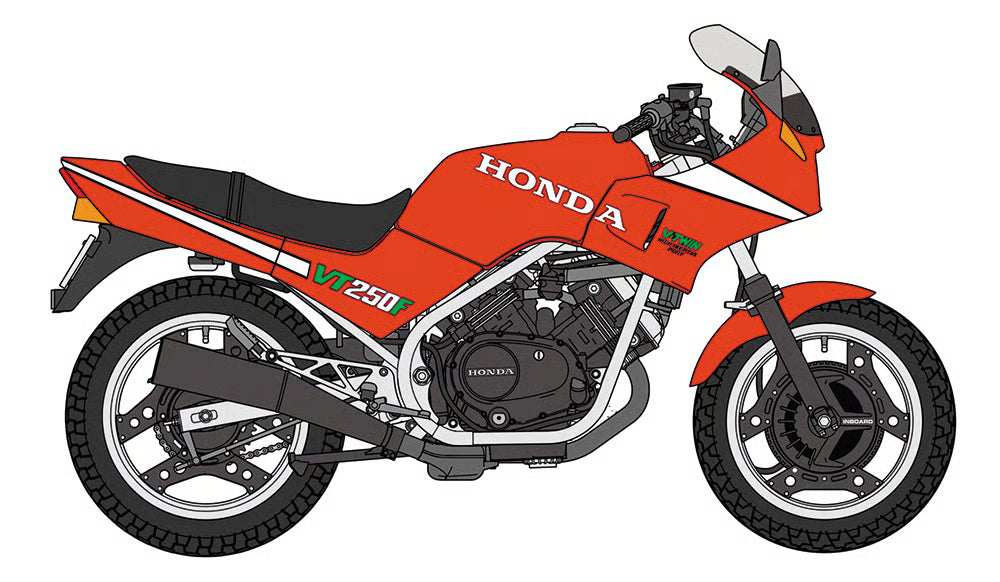 Hasegawa 1/12 1984 Honda VT250F (MC08) Red Colour Kit HALE21780