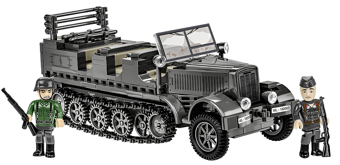 COBI SD.KFZ.7 HALF-TRACK 439 PCS HC WWII  2275