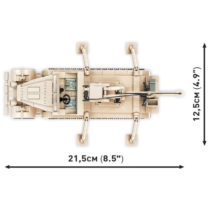 COBI SD.KFZ.91 FAMO Half Track HC WWII 2281