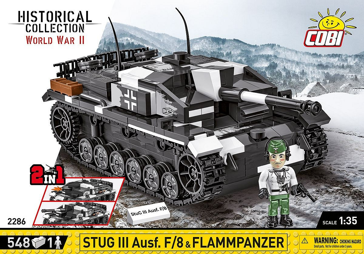 COBI StuG III Ausf.F/8 & Flammpanzer 2286