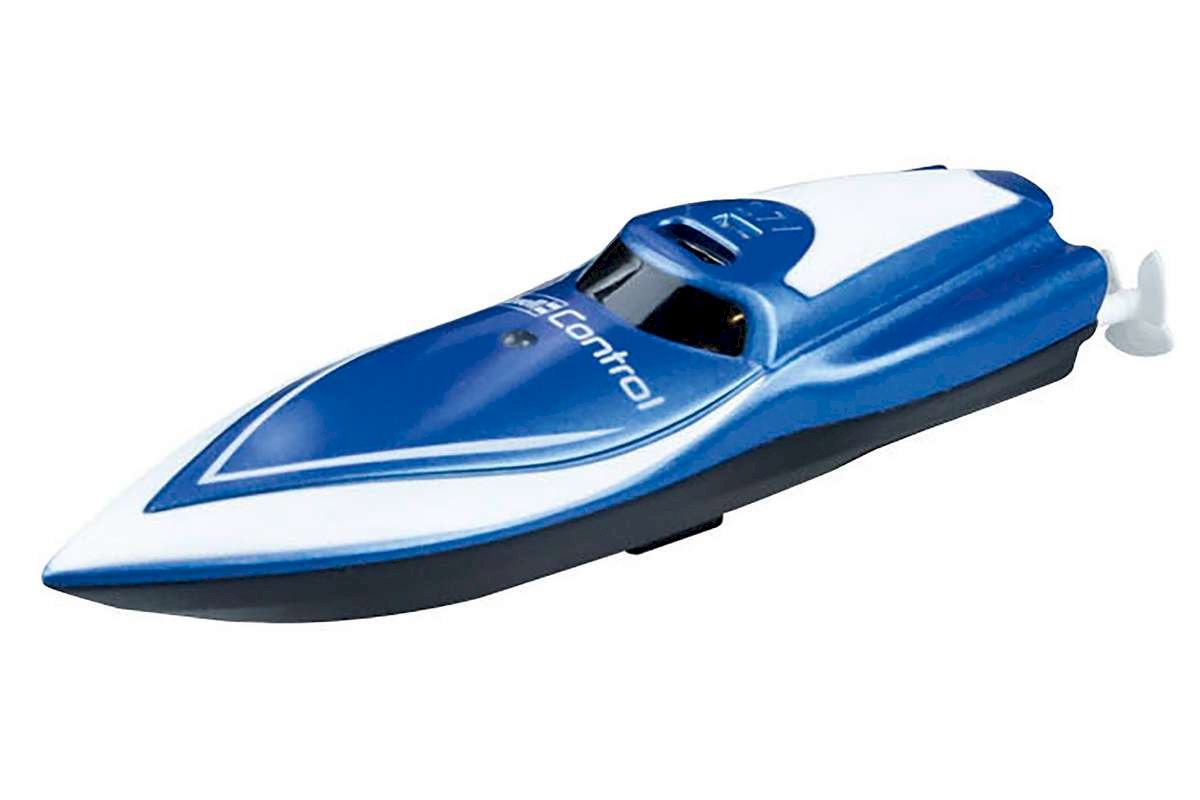 REVELL Mini RC Boat Metalic Blue 1:58 Scale rc boat rtr