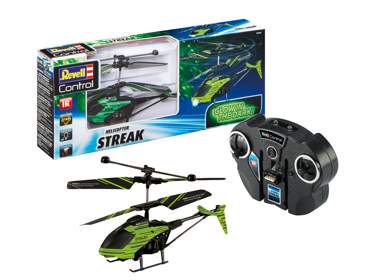 Revell R/C Glow-In-The-Dark Helicopter Streak