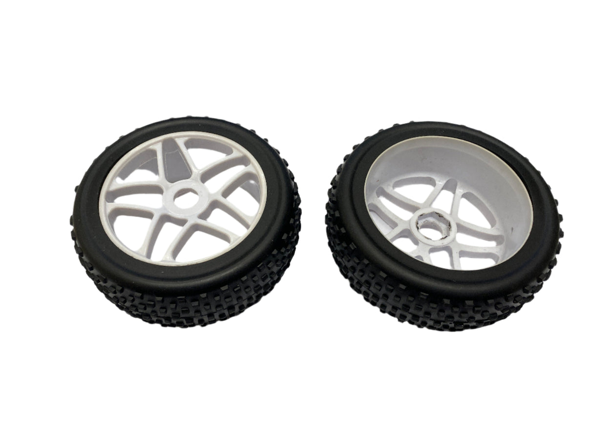 1/8 Wheels and Tires - 5 Spoke - Set of 2 - SECOND HAND