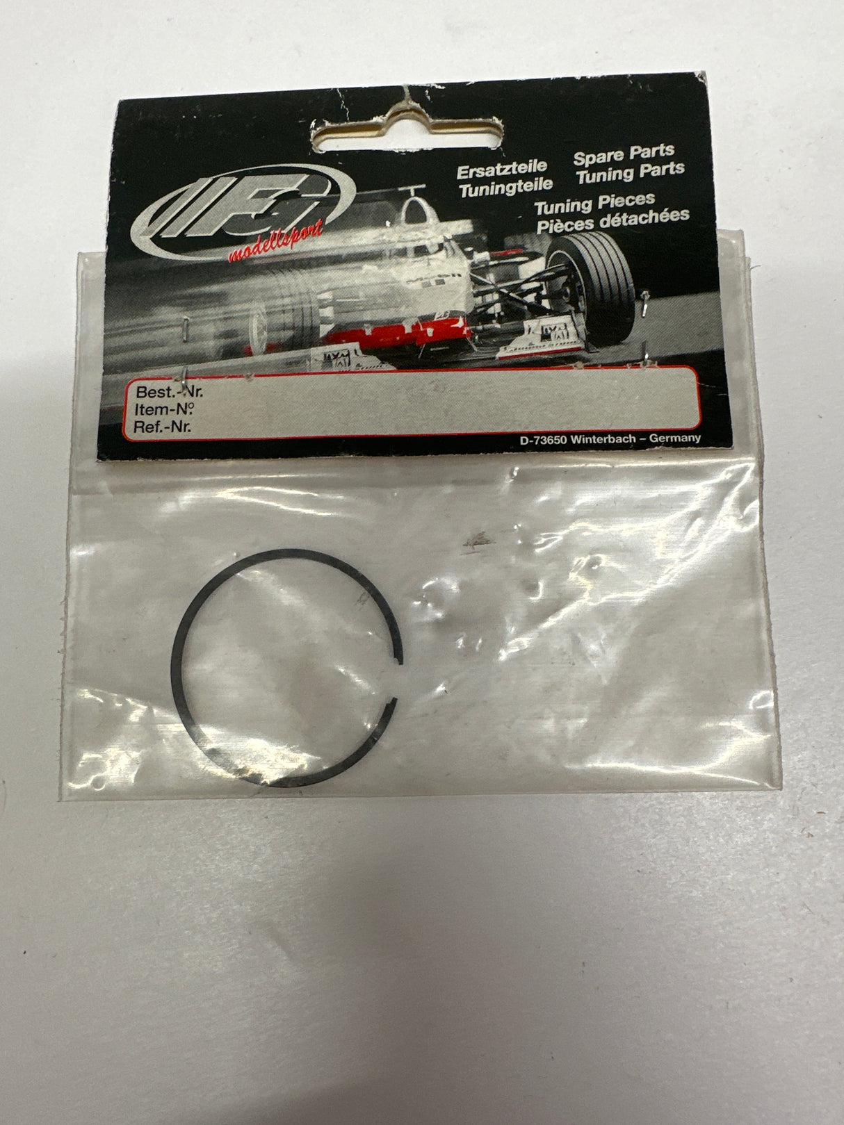 FG Modellsport RC Car Spares Piston Ring 02/Solo 08309/2 (Box 74)