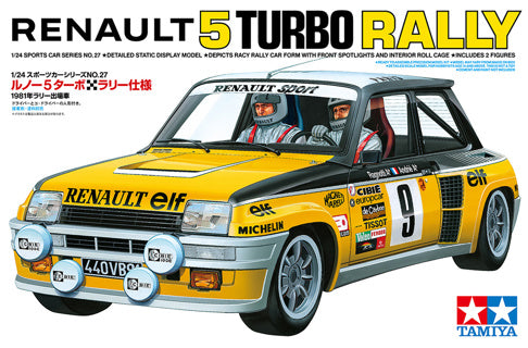 Tamiya 1/24 Renault 5 Turbo Rally Kit 24027