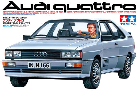 Tamiya 1/24 Audi Quattro Kit 24031