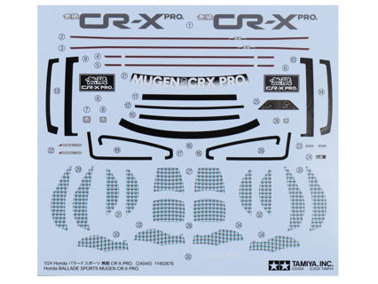 TAMIYA 1/24 Honda BS Mugen CR-X PRO Kit 24045