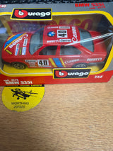 Bburago 1/43 BMW 535I Red 4178