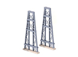 Ratio 242 Steel Trestles (2) N Gauge