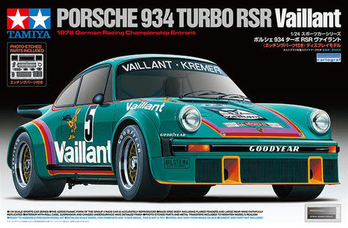 Tamiya 1/24 Porsche 934 Vaillant Kit 24334