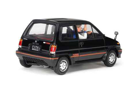 Tamiya 1/24 Honda City Turbo Kit with Scooter & Driver Figure 24369