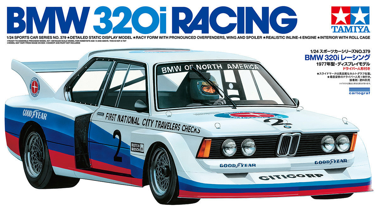 Tamiya 1/24 BMW 320i Racing (E21) Kit 24379