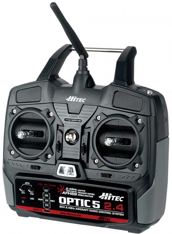 Hitec Optic 5 2.4gh Transmitter - Second Hand