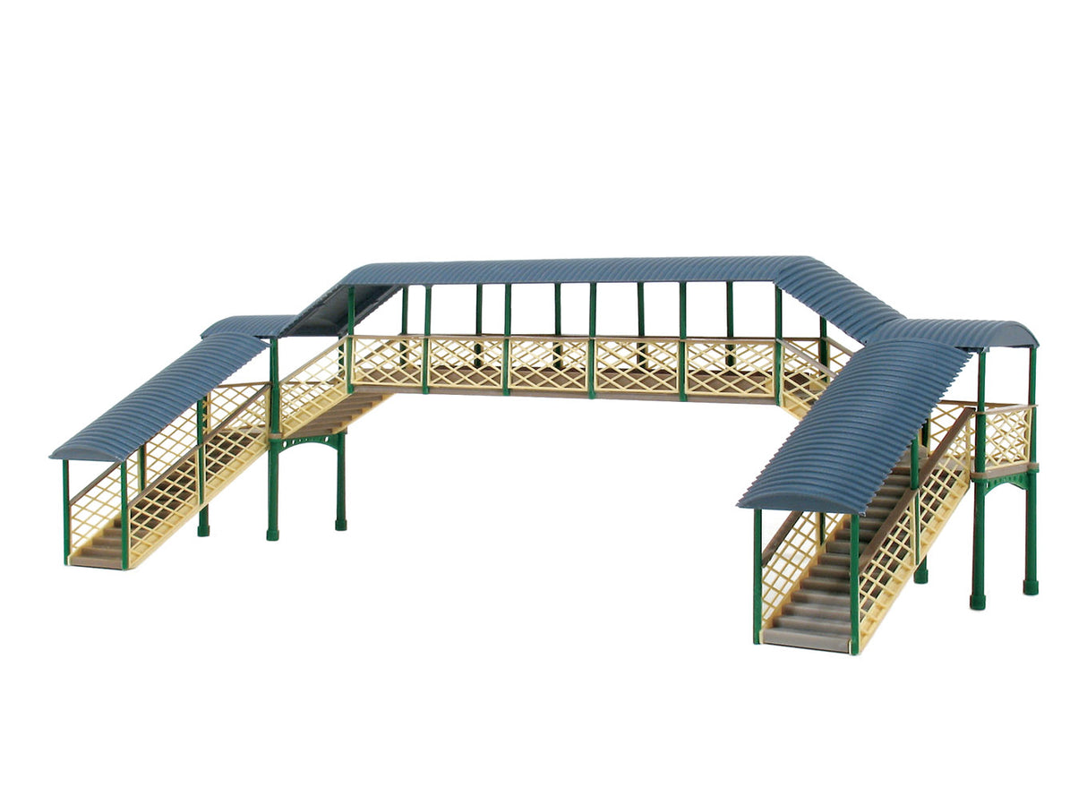 Ratio 248 Modular Covered Station Footbridge - N Gauge