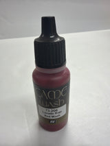 AV Acrylicos Vallejo Acrylic Paint Brush on Red Wash 73.206