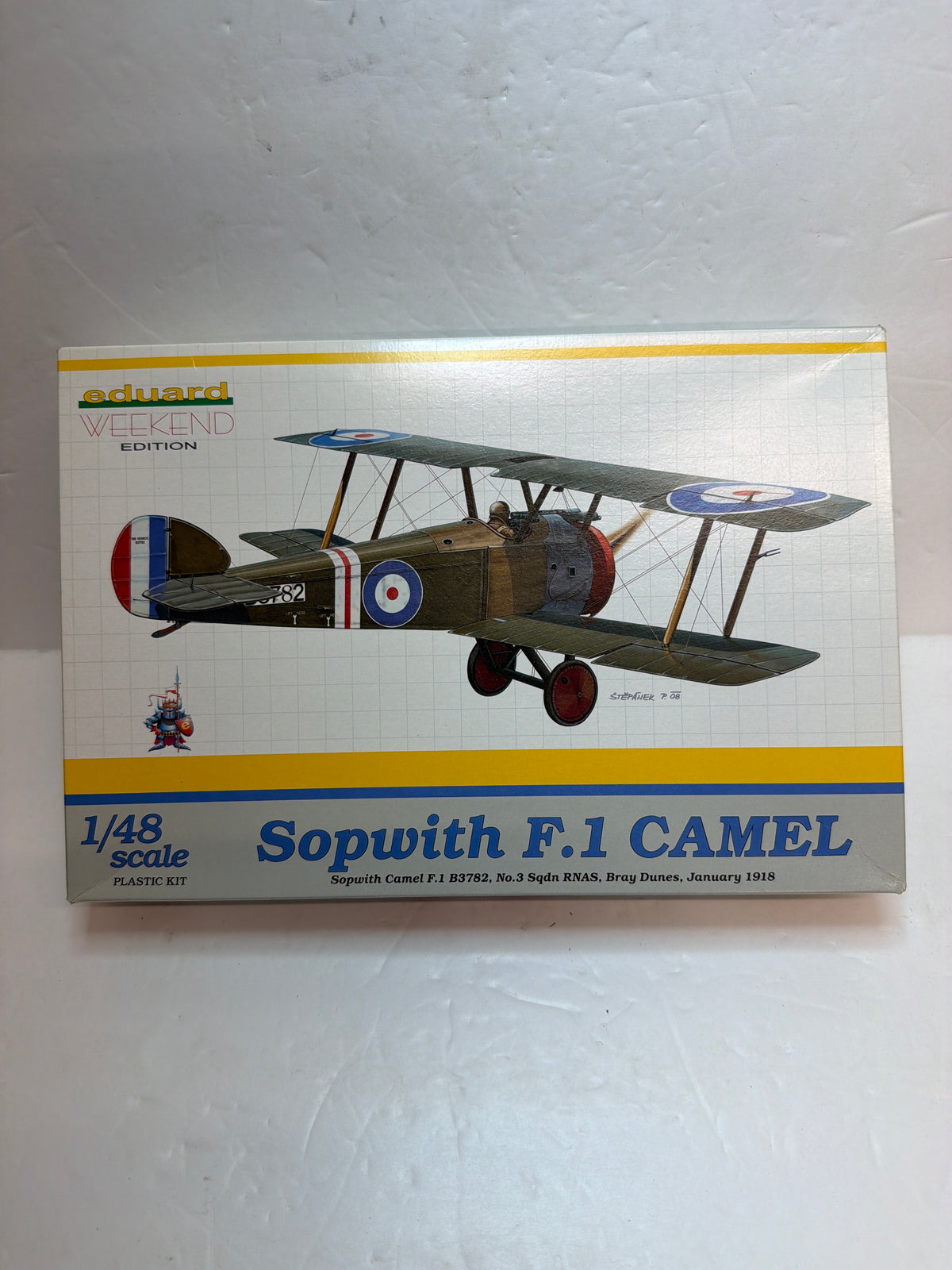 Eduard Weekend edition Hobby Plastic Model Kit Sopwith F.1 Camel — 1:48