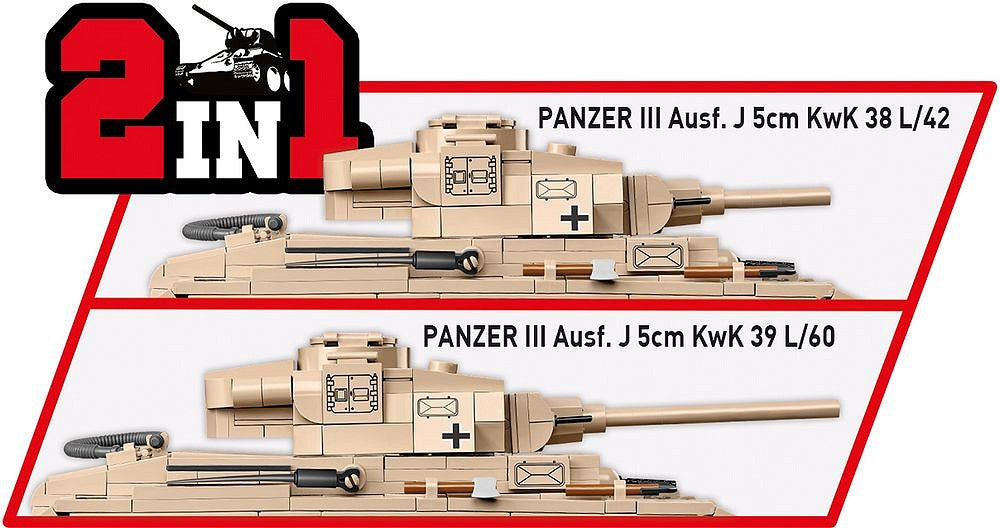 COBI Panzer III Ausf. J 2562