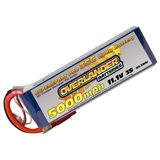Overlander 5000mAh 11.1V 3S 35C Supersport Pro LiPo Battery - Bare Leads