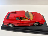 Bburago 1/24 Ferrari testarossa 1984 Red 1504