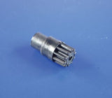 8mm DIAMETER 10 TOOTH GEAR BLACK